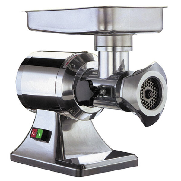 Hachoir à viande professionnel - 300 kg/h - virtus -  - acier inoxydable300 220x440x510mm
