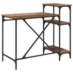 vidaXL Bureau Bois Ancien 105 x 50 x 90 cm Bois d'ingénierie