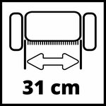 Einhell scarificateur électrique gc-sa 1231/1 1200 w