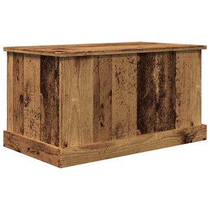 vidaXL Boîtes de rangement vieux bois 70x40x38 cm bois d'ingénierie