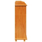 vidaXL Rangement à Vin Marron 90 x 60 x 30 cm Pin massif