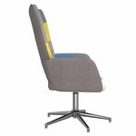 vidaXL Chaise de relaxation Patchwork Tissu