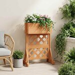 vidaXL Trellis de jardin vertical Orange 48 x 30 x 70 5 cm