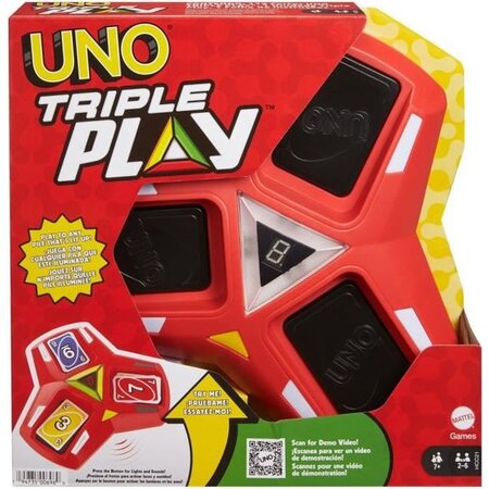 Mattel Games UNO Remix, jeu de société et de cartes personnalisables, dès 7  ans, GXD71