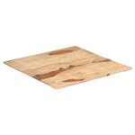 vidaXL Dessus de table bois massif d'acacia 15-16 mm 60x60 cm