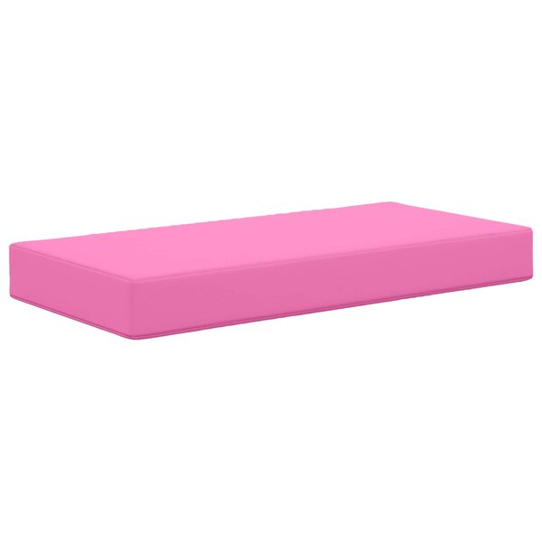 vidaXL Coussin d’assise Rose 80 x 40 x 8 cm 100 polyester