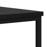 vidaXL Table console Chêne noir 100 x 40 x 75 cm Bois d'ingénierie
