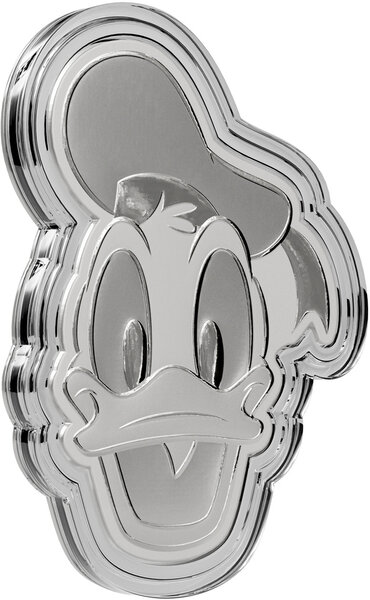 Monnaie DONALD DUCK Disney Iconic Expressions 1/2 Oz Argent 1$ Niue 2026