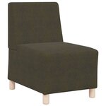 vidaXL Fauteuil 2 Pièces Vert 55 x 74 x 82 cm Cuir suédé faux