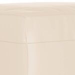 vidaXL Ensemble de canapés 3 Pièces avec coussins beige tissu microfibre