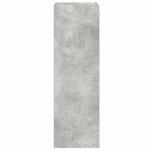 vidaXL Ensemble de meubles TV 5 Pièces Gris béton Bois d'ingénierie