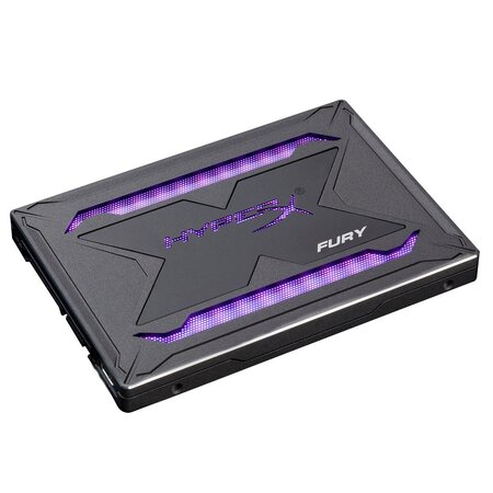 Disque Dur SSD Kingston HyperX Fury RGB - 480 Go SATA 2"1/2