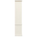 vidaXL Bibliothèque VIGO blanc 85x35x170 cm bois massif de pin