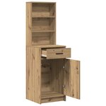 vidaXL Haut Armoire avec tiroir Chêne artisanal 40 x 40 5 x 135 cm
