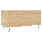 vidaXL Table basse Chêne sonoma 90x44 5x45 cm Bois d'ingénierie