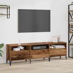 vidaXL Meuble TV Bois ancien 150 x 30 x 44.5 cm Bois d'ingénierie