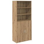 vidaXL Haut Armoire Chêne artisanal 80 x 42 5 x 185 cm