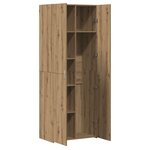 vidaXL Haut Armoire 2 Pièces Chêne artisanal 70 x 42 5 x 185 cm