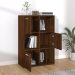 vidaXL Armoire de rangement Chêne marron 60x29 5x90 cm