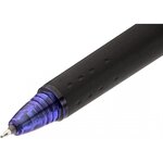 Stylo roller effaçable frixion point clicker pointe fine noir pilot