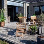 2 Chaises longues en teck ARRECIFE