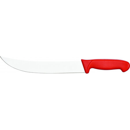 Couteau de boucher haccp rouge lame 250 mm - stalgast -  - acier