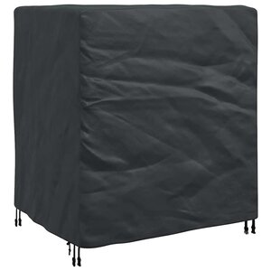 vidaXL Housse pour mobilier d'extérieur Noir 116 x 100 x 120 cm 420D
