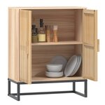 vidaXL Buffet 60x30x75 cm bois d'ingénierie