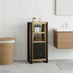 vidaXL Cabinet de Salle de Bain Marron Bois de manguier massif
