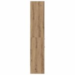 vidaXL Bibliothèque chêne artisanal 40 x 35 x 180 cm Bois d'ingénierie