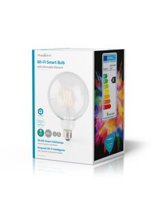 Ampoule connectée Wifi à filament WIFILF10WTG125 - Nedis