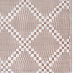 Vidaxl tapis d'extérieur marron 190x290 cm pp