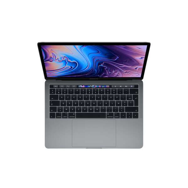 Macbook pro touch bar 13" i5 1,4 ghz 8 go ram 256 go ssd gris sidéral (2019) - parfait état