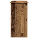 vidaXL Bureau style vieux bois 80x40x75 cm bois d'ingénierie