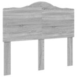 vidaXL Tête de lit Gris Sonoma 135 cm Bois d'ingénierie