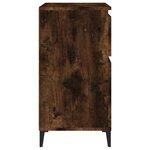 vidaXL Buffet Chêne fumé 60x35x70 cm Bois d'ingénierie