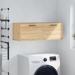 vidaXL Armoire murale chêne sonoma 100x36 5x35 cm bois d'ingénierie