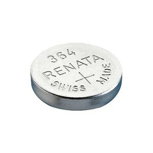 Blister de 1 Pile bouton oxyde argent X364 SR621SW RENATA