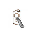 AXI Beach Tower Marron Blanc Toboggan Gris