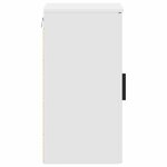 vidaXL Cabinet de salle de bain avec stockage Blanc 30 x 31 5 x 61 cm