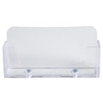 Distributeur De Cartes De Visite 1 Case - Cristal - X 16 - Exacompta