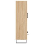 vidaXL Buffet haut chêne sonoma 69 5x31x115 cm bois d'ingénierie