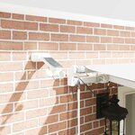 vidaXL Auvent Rétractable Blanc 600 × 350 cm Tissu et Métal