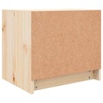 vidaXL Table de chevet 40x31x35 5 cm bois de pin massif
