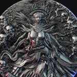 Pièce de monnaie en Argent 2000 Francs g 62.2 (2 oz) Millésime 2025 BONE DEMON