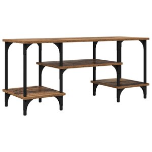 vidaXL Meuble TV Bois Ancien 102 x 35 x 45 5 cm