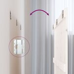 vidaXL Tête de lit murale Blanc 140x3x90 cm Bois massif de pin