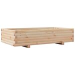 vidaXL Jardinière 110x60x26 5 cm bois de pin massif