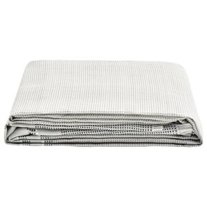 vidaXL Tapis de tente 650x300 cm Gris