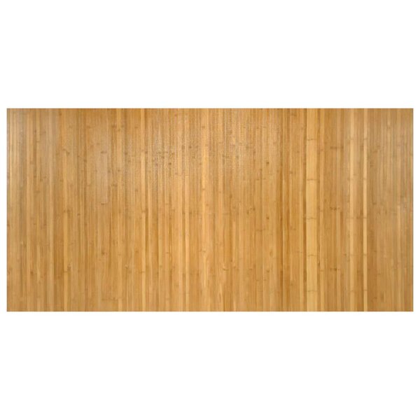 vidaXL Tapis rectangulaire naturel 100x200 cm bambou